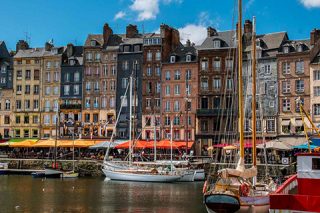 Port de honfleur normandie