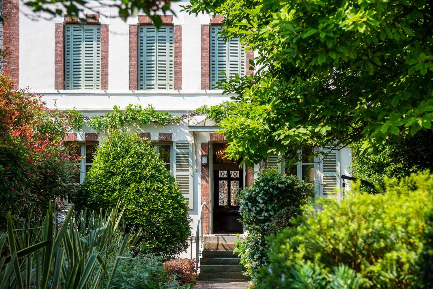 le jardin de la petite folie à Honfleur centre ville