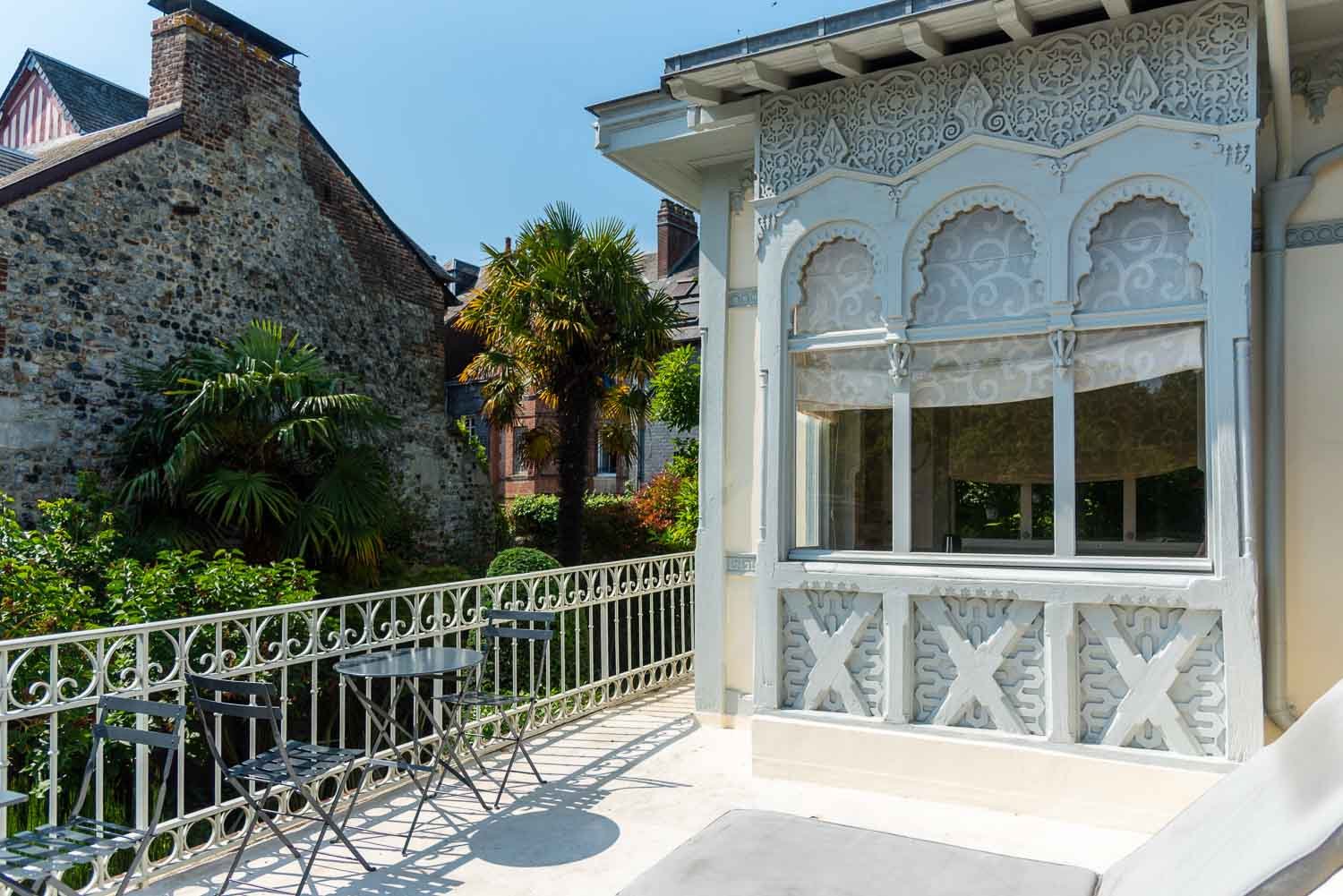 le kiosque mauresque de la petite folie à honfleur