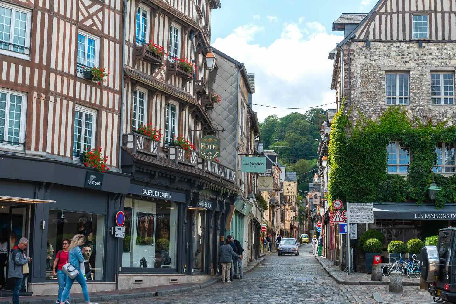 Les rues de Honfleur