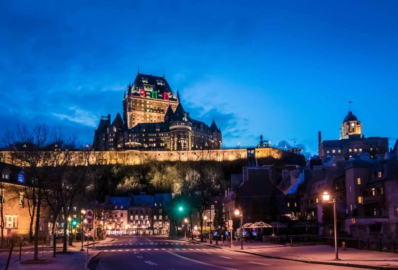 Hôtel le Frontenac à Québec